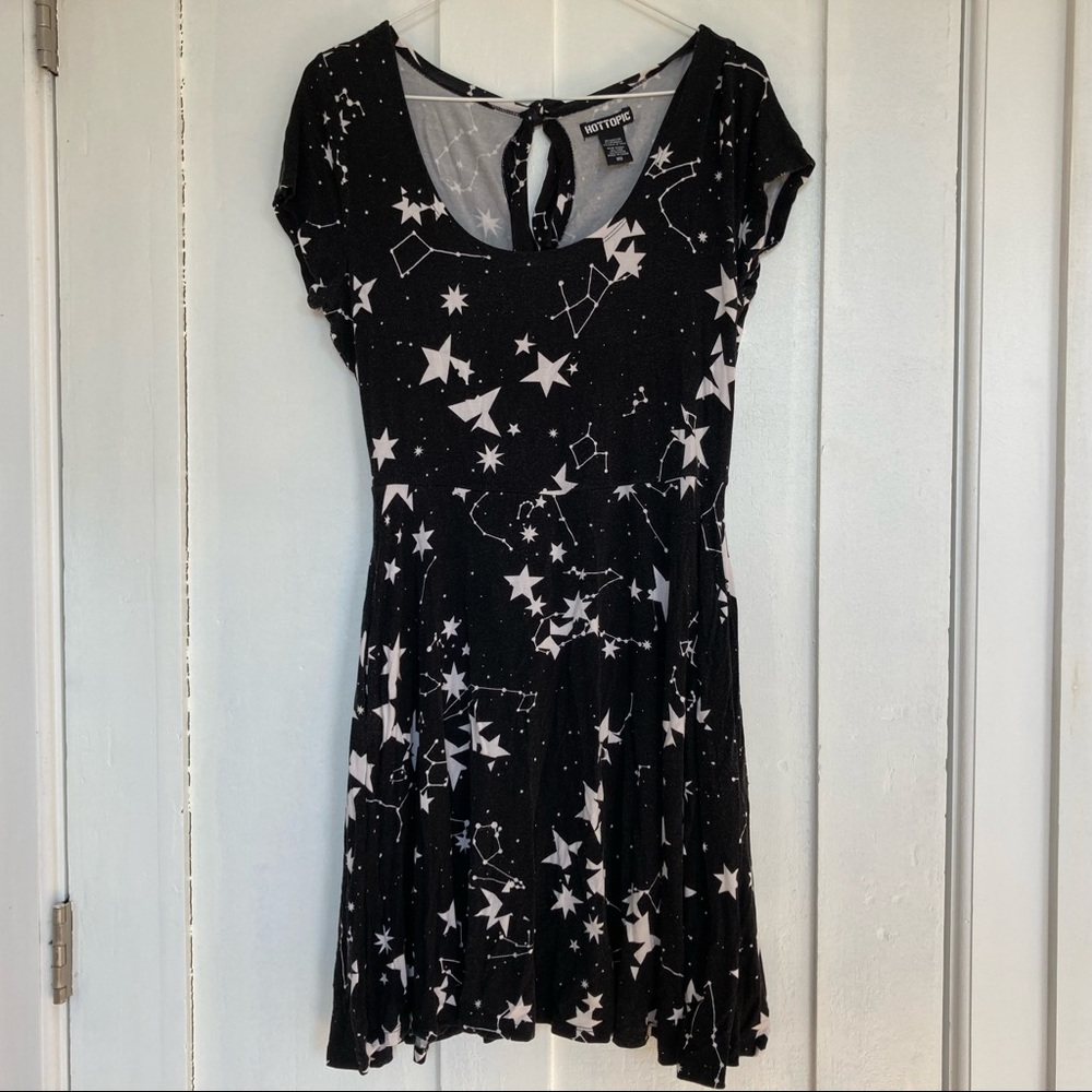 Hot Topic constellation skater dress